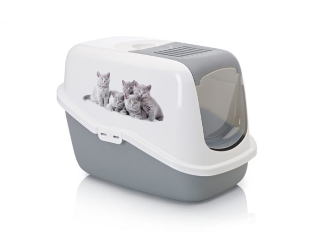 Toilet otomatis untuk kucing